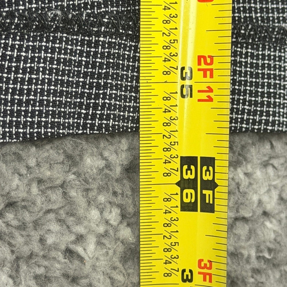 NEW Vtg Casual Corner & Co Women's Medium 2 Piece Skirt Top Set Black White USA - Picture 16 of 16